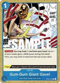 Gum-Gum Giant Gavel OP03-055 - Common-Kantocards
