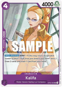 Kalifa OP03-060 - Uncommon-Kantocards