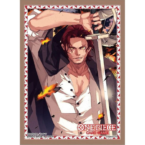 One Piece TCG Official Sleeves 10 - Shanks