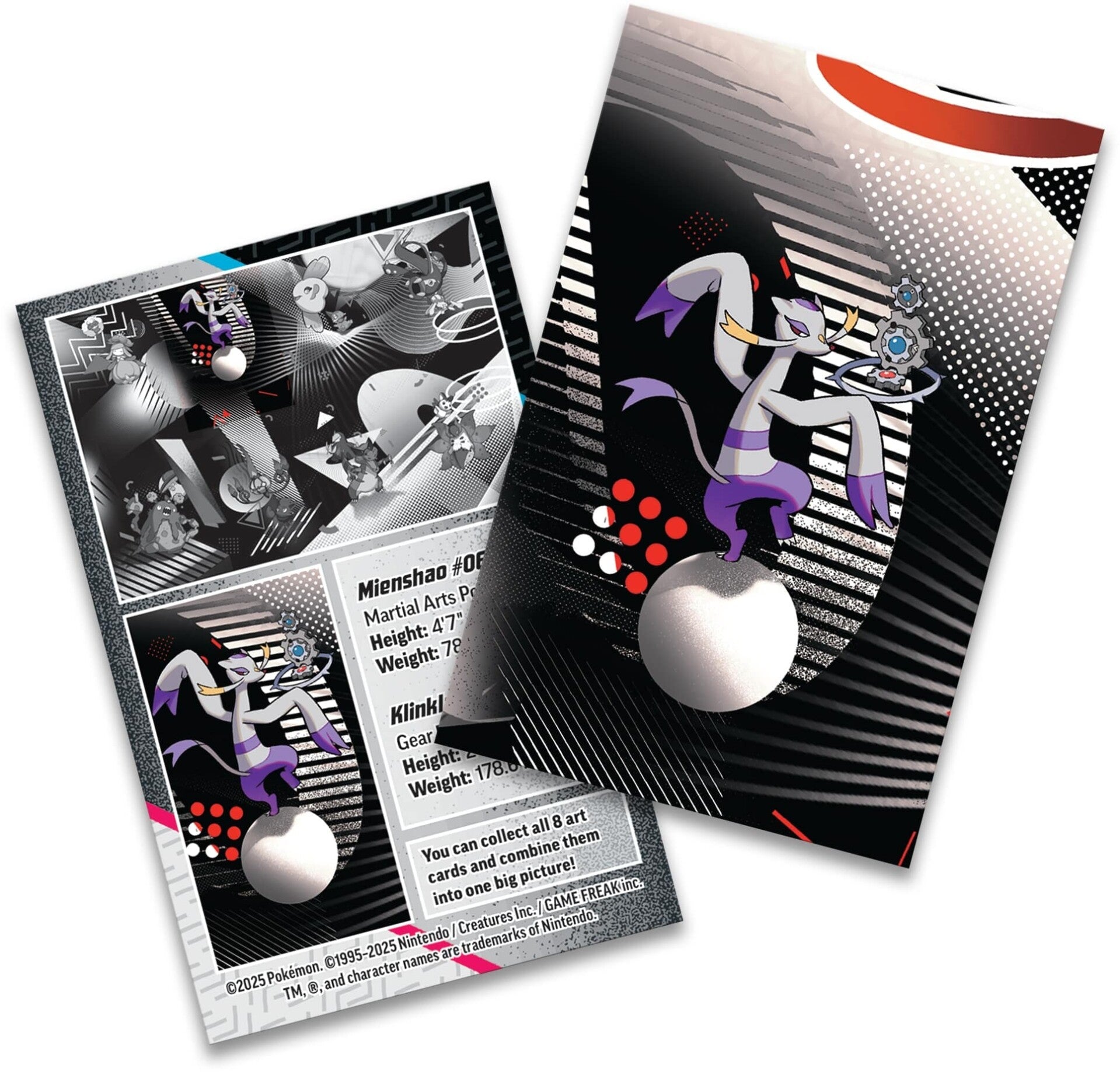 Black Bolt & White Flare - Unova Mini Tin-Kantocards