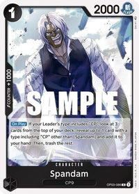 Spandam OP03-086 - Rare-Kantocards