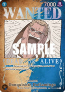 Donquixote Doflamingo (Wanted Poster) ST03-009 - Super Rare-Kantocards