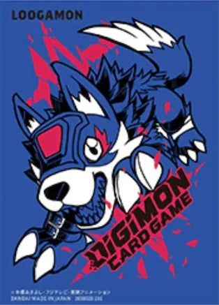Digimon CCG: Sleeves 2023 - Loogamon - (60 Pcs)