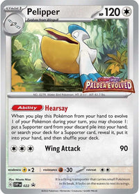 Pelipper SVP 022 -ESPAÑOL- No Sellado-Kantocards