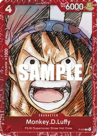Monkey D Luffy P-022 - Film Red - Premium Card Collection-Kantocards