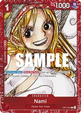 Nami ST01-007 - Film Red - Premium Card Collection