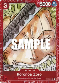Roronoa Zoro ST01-013 - Film Red - Premium Card Collection-Kantocards