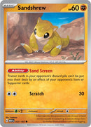 Sandshrew 027/165 - Common - Reverse Holo - Español-Kantocards