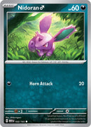 Nidoran M 032/165 - Common - Reverse Holo - Español-Kantocards
