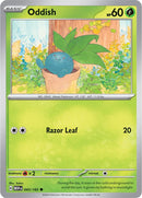 Oddish 043/165 - Common - Reverse Holo - Español-Kantocards