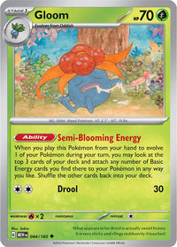 Gloom 044/165 - Uncommon - Reverse Holo - Español-Kantocards