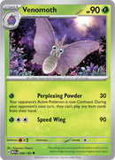 Venomoth 049/165 - Uncommon - Reverse Holo - Español-Kantocards