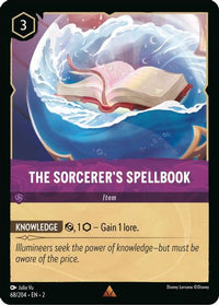The Sorcerer's Spellbook 68/204 - Rare - Cold Foil-Kantocards