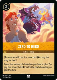 Zero To Hero 32/204 - Uncommon - Cold Foil-Kantocards