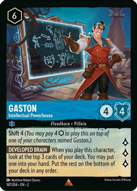Gaston - Intellectual Powerhouse 147/204 - Rare-Kantocards