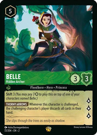 Belle - Hidden Archer 72/204 - Legendary-Kantocards
