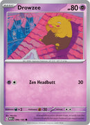Drowzee 096/165 - Common - Reverse Holo - Español-Kantocards