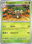 Exeggutor 103/165 - Uncommon - Reverse Holo - Español-Kantocards
