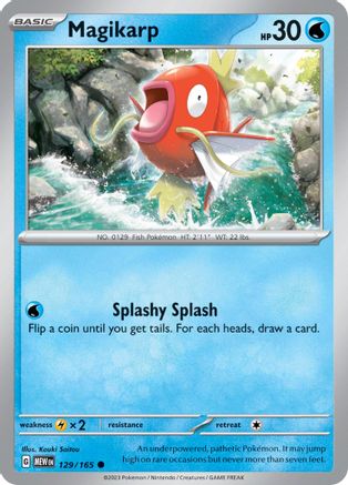 Magikarp 129/165 - Common