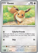 Eevee 133/165 - Common - Reverse Holo - Español-Kantocards