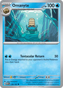 Omanyte 138/165 - Uncommon - Reverse Holo - Español-Kantocards