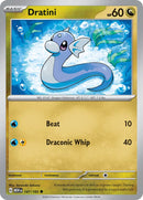 Dratini 147/165 - Common - Reverse Holo - Español-Kantocards
