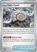 Antique Helix Fossil 153/165 - Common-Kantocards