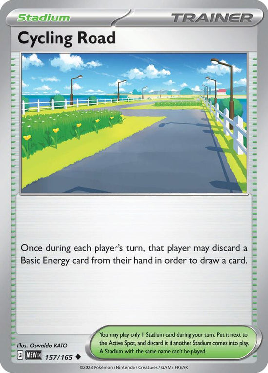 Cycling Road  157/165 - Uncommon - Reverse Holo - Español