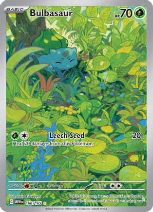 Bulbasaur 166/165 - Illustration Rare