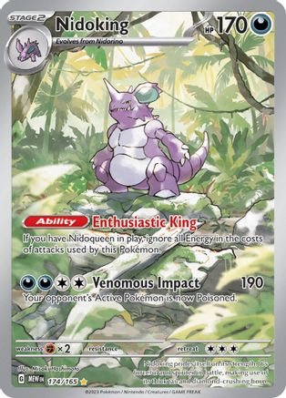 Nidoking 174/165 - Illustration Rare
