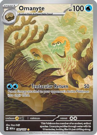 Omanyte 180/165 - Illustration Rare-Kantocards