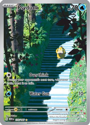 Psyduck 175/165 - Illustration Rare (ESPAÑOL)