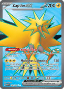 Zapdos ex - 192/165 - Ultra Rare-Kantocards
