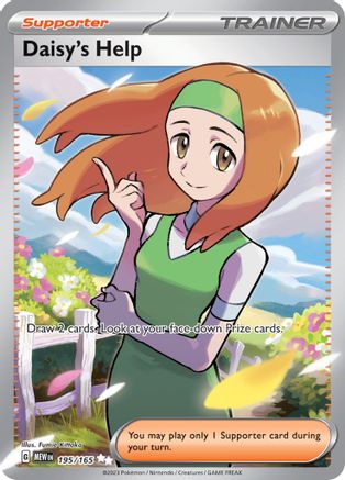 Daisy's Help - 195/165 - Ultra Rare (español)