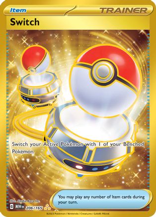 Switch - 206/165 - Hyper Rare (ESPAÑOL)