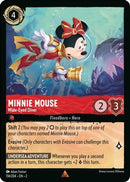 Minnie Mouse - Wide-Eyed Diver 114/204 - Rare - Cold Foil-Kantocards