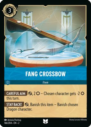 Fang Crossbow  166/204 - Uncommon - Cold Foil