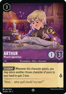 Arthur - Wizard's Apprentice 35/204 - Super Rare - Cold Foil-Kantocards