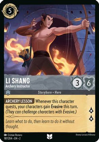 Li Shang - Archery Instructor 187/204 - Uncommon-Kantocards
