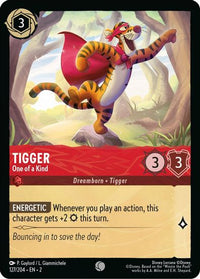 Tigger - One of a Kind 127/204 - Common - Cold Foil-Kantocards