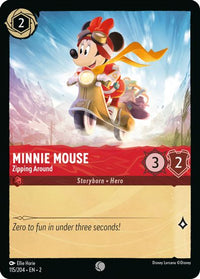 Minnie Mouse - Zipping Around 115/204 - Common - Cold Foil-Kantocards