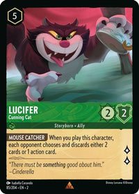 Lucifer - Cunning Cat 85/204 - Rare-Kantocards