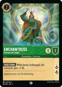 Enchantress - Unexpected Judge 80/204 - Common-Kantocards