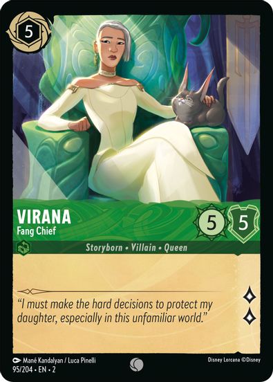 Virana - Fang Chief  95/204 - Common - Cold Foil