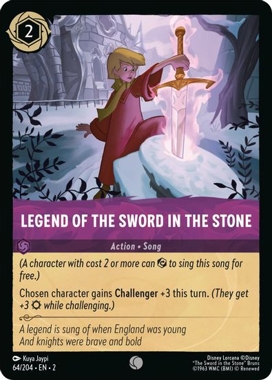 Legend of the Sword in the Stone  64/204 - Common
