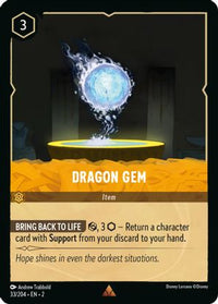 Dragon Gem 33/204 - Rare-Kantocards