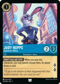 Judy Hopps - Optimistic Officer 152/204 - Uncommon-Kantocards