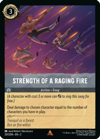 Strength of a Raging Fire 201/204 - Rare-Kantocards