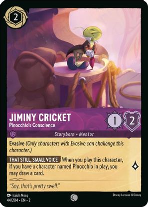 Jiminy Cricket - Pinocchio's Conscience  44/204 - Common