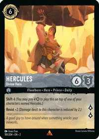 Hercules - Divine Hero 181/204 - Rare-Kantocards